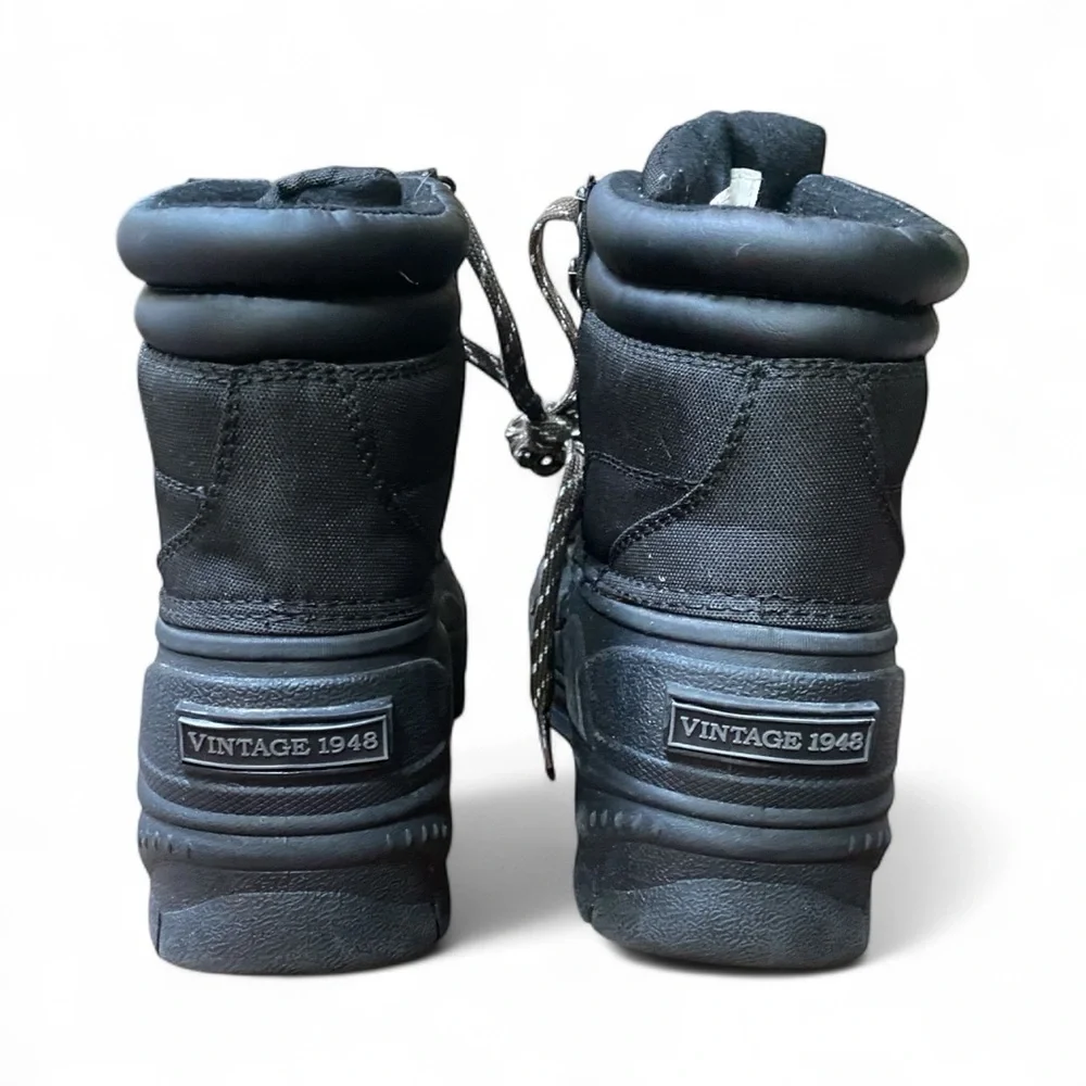 Weatherproof Men's Gray Lace-Up Boots